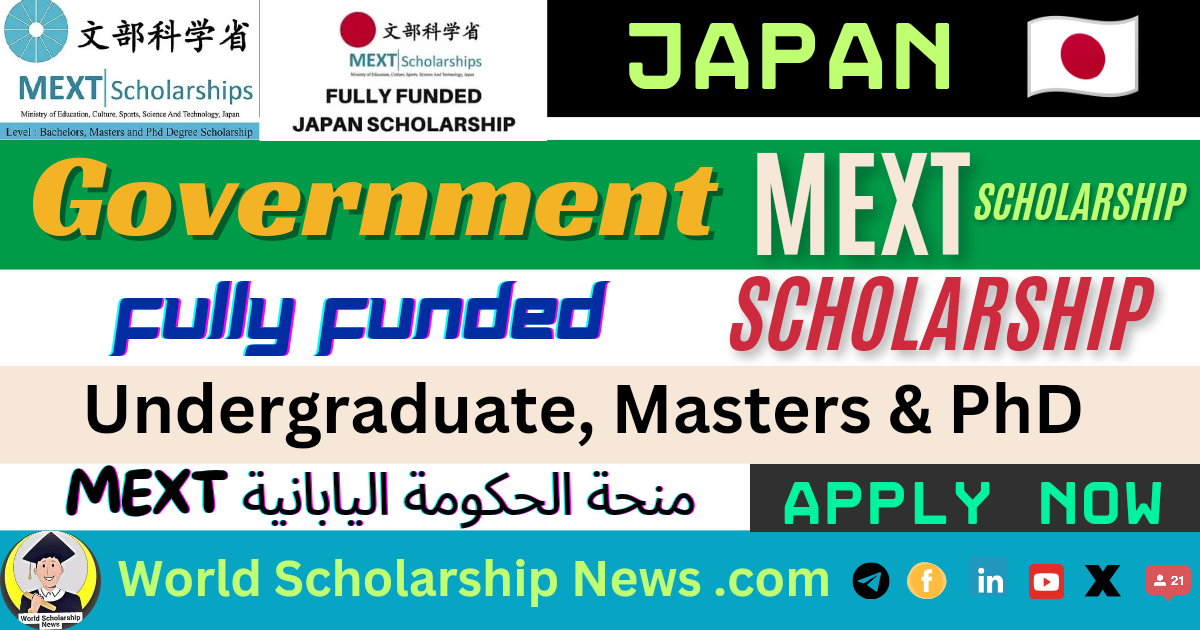 MEXT Scholarship in Japan